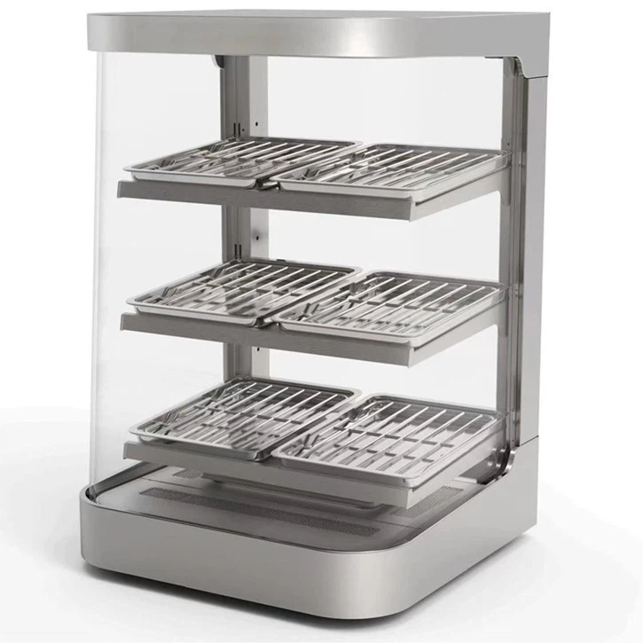 counter top heated display case